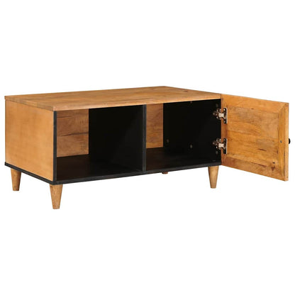 Tavolino da salotto con porta Marrone Chiaro 80 x 50 x 40 cm | homemem39