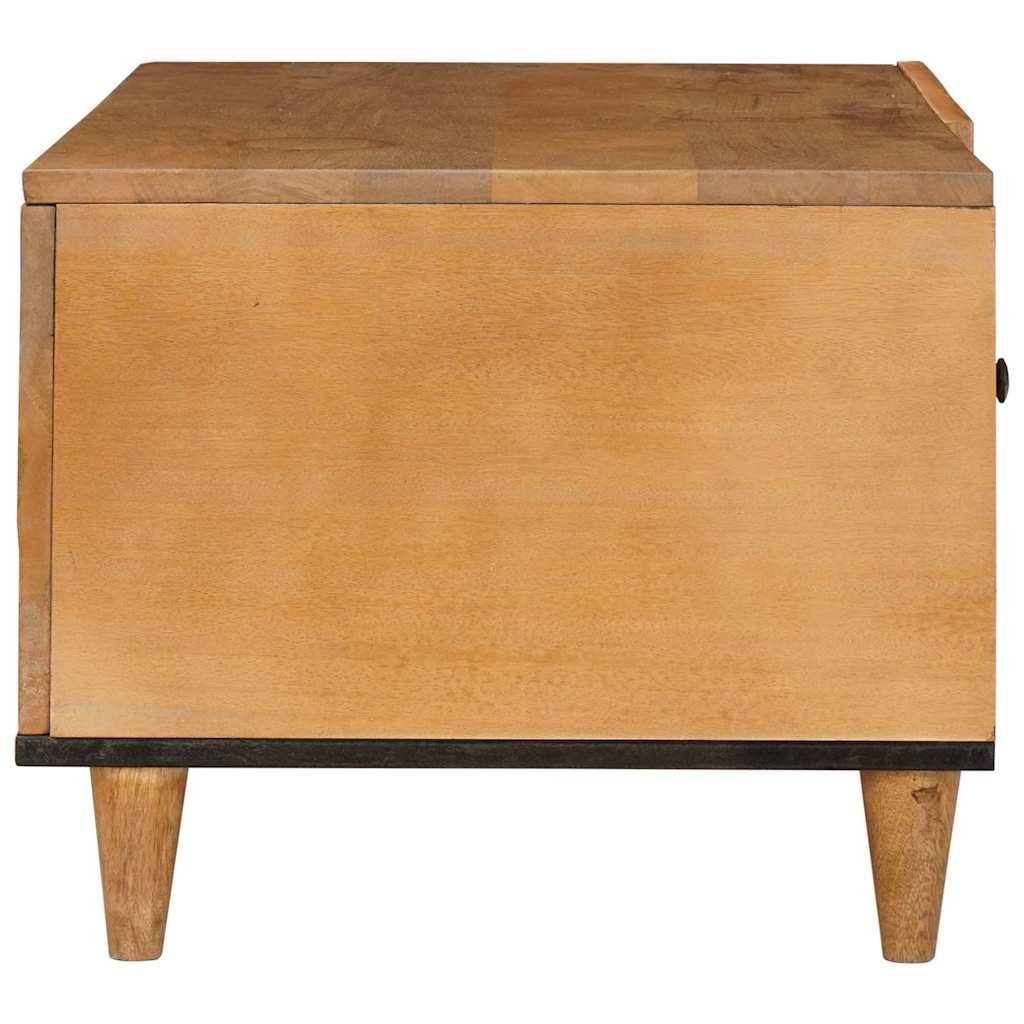 Tavolino da salotto con porta Marrone Chiaro 80 x 50 x 40 cm | homemem39