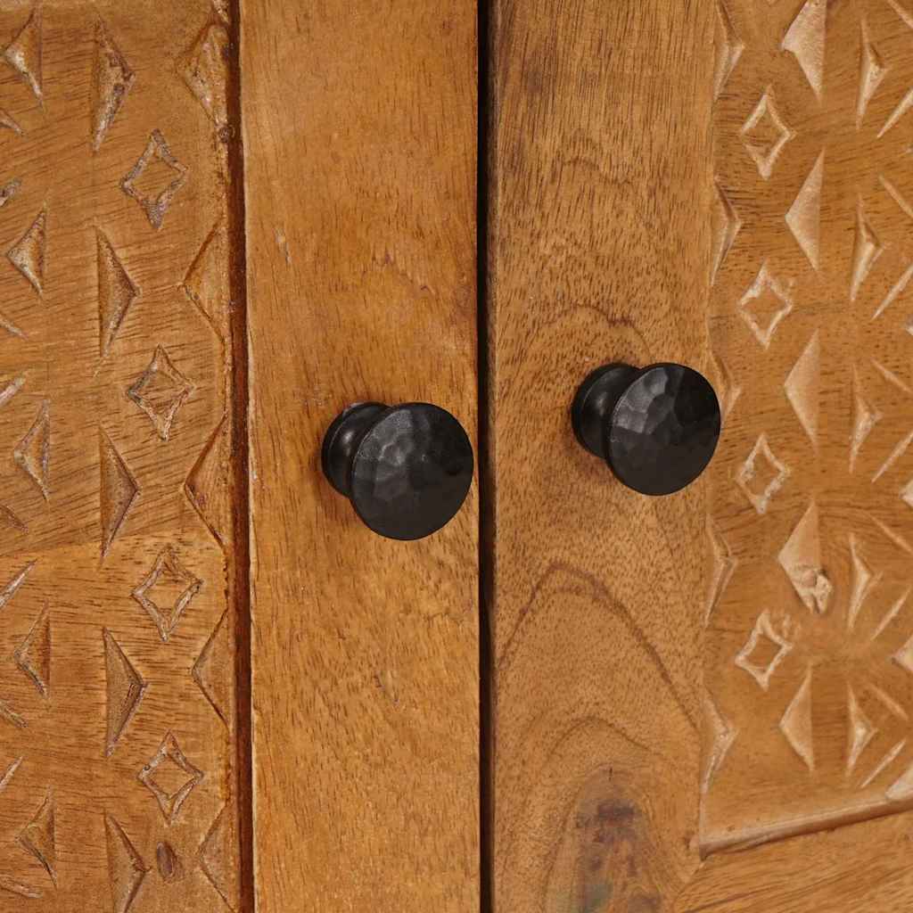 Tavolino da salotto con porta Marrone Chiaro 80 x 50 x 40 cm | homemem39