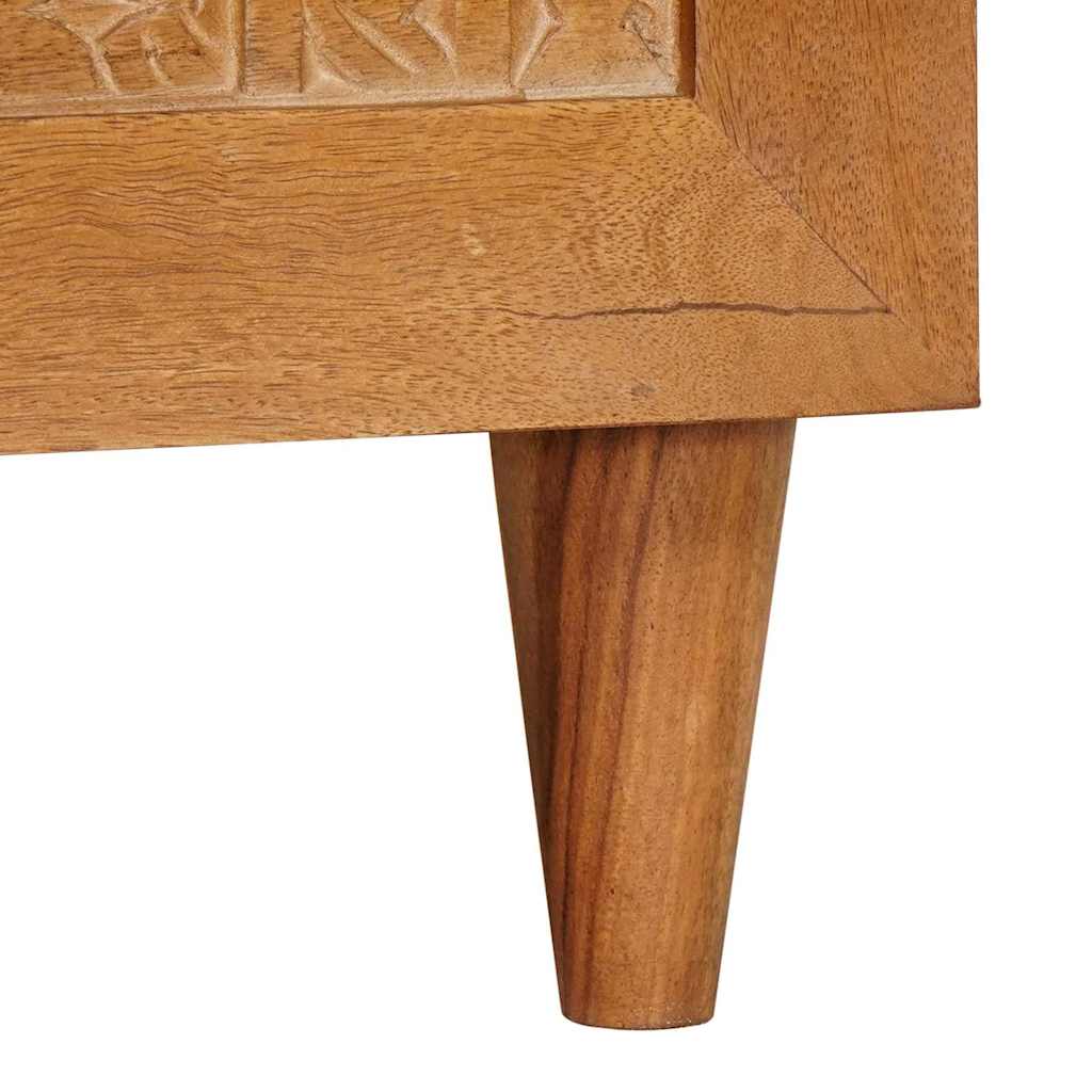 Tavolino da salotto con porta Marrone Chiaro 80 x 50 x 40 cm | homemem39