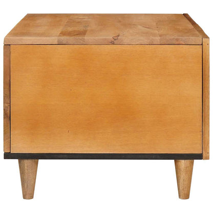 Tavolino da salotto con porta Marrone Chiaro 80 x 50 x 40 cm | homemem39