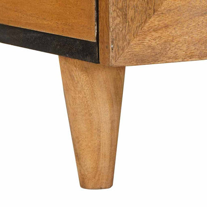 Tavolino da salotto con cassetto Marrone Chiaro 80 x 54 x 40 cm