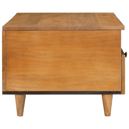 Tavolino da salotto con cassetto Marrone Chiaro 80 x 54 x 40 cm