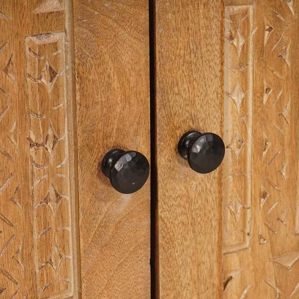 Mobile da Bagno con porta Marrone Chiaro 62 x 33 x 58 cm