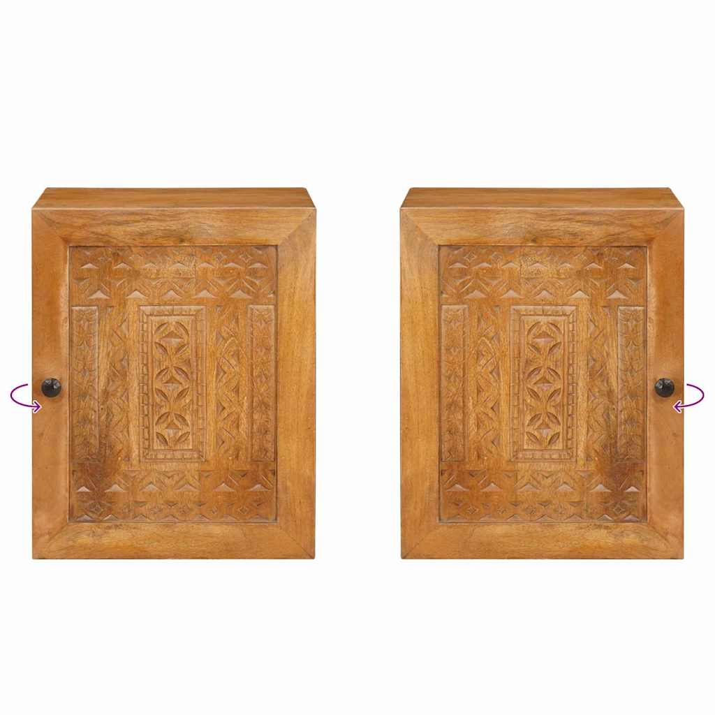 Mobile da Bagno con porta Marrone Chiaro 38 x 33 x 48 cm