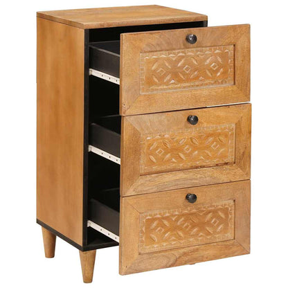 Credenza con cassetto Marrone chiaro 33.5 x 40 x 75 cm