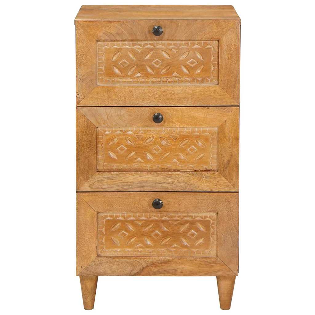 Credenza con cassetto Marrone chiaro 33.5 x 40 x 75 cm