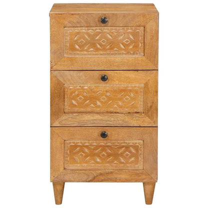 Credenza con cassetto Marrone chiaro 33.5 x 40 x 75 cm