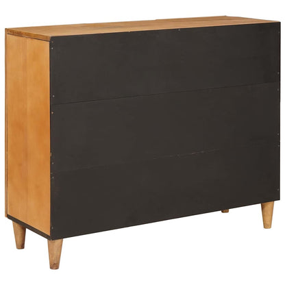 Credenza 90 x 33 x 75 cm Legno di mango massello