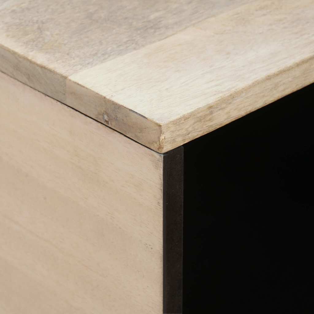Tavolino da salotto con lo scaffale Beige 80 x 50 x 40 cm | homemem39