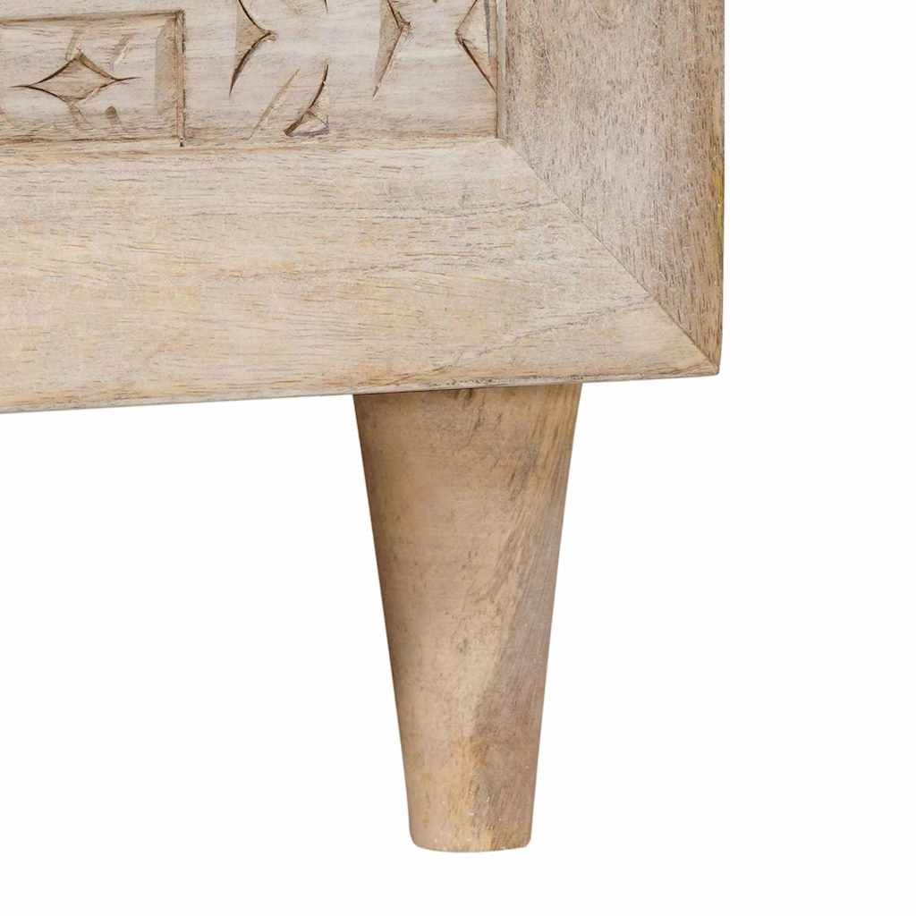 Tavolino da salotto con lo scaffale Beige 80 x 50 x 40 cm | homemem39