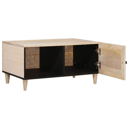 Tavolino da salotto con lo scaffale Beige 80 x 50 x 40 cm | homemem39