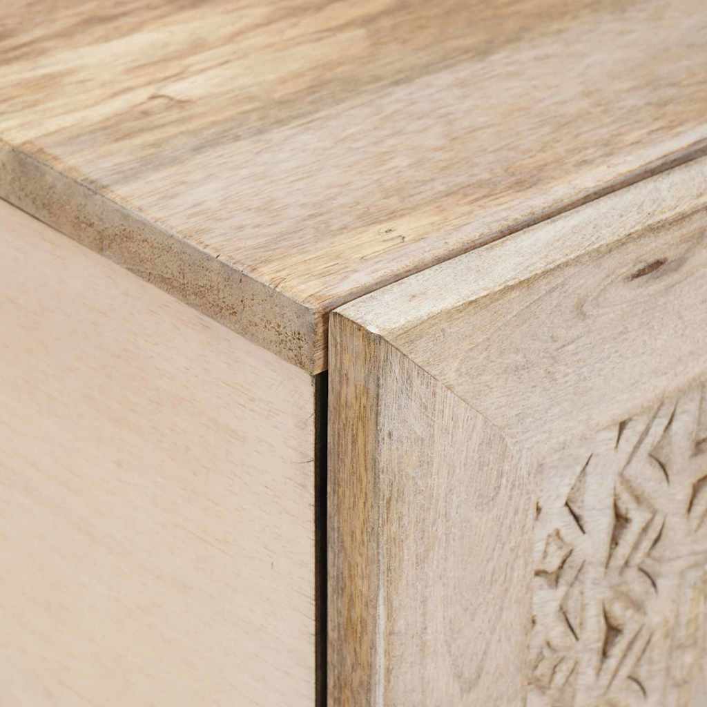 Tavolino da salotto Bianco 80 x 54 x 40 cm Legno ingegnerizzato | homemem39