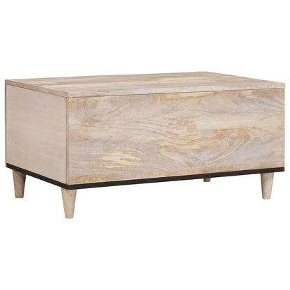 Tavolino da salotto Bianco 80 x 54 x 40 cm Legno ingegnerizzato | homemem39