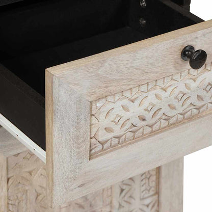 Mobile da Bagno Bianco 38 x 33 x 160 cm Legno multistrato