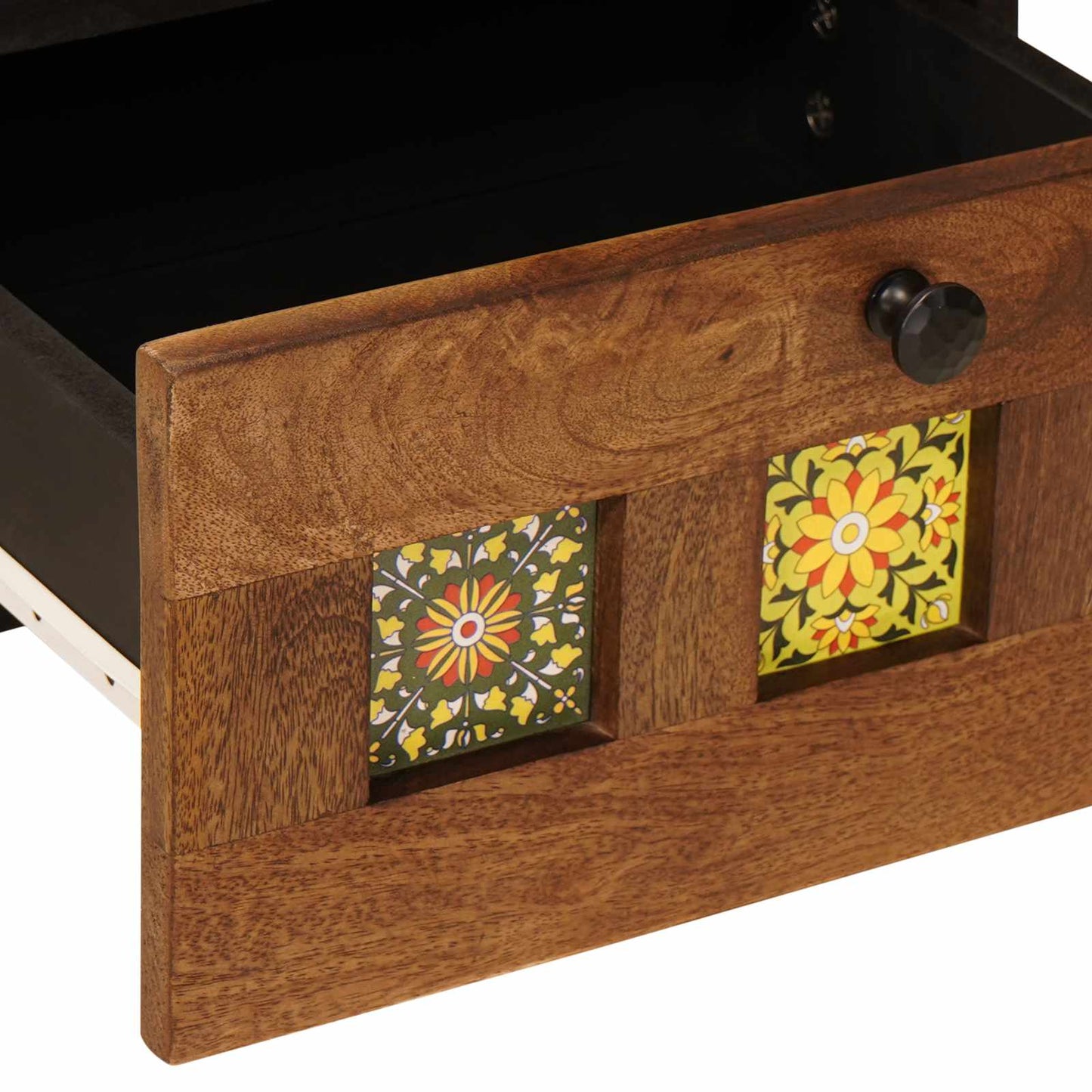 Armadio da Notte con cassetto Marrone 40 x 33 x 46 cm | homemem39