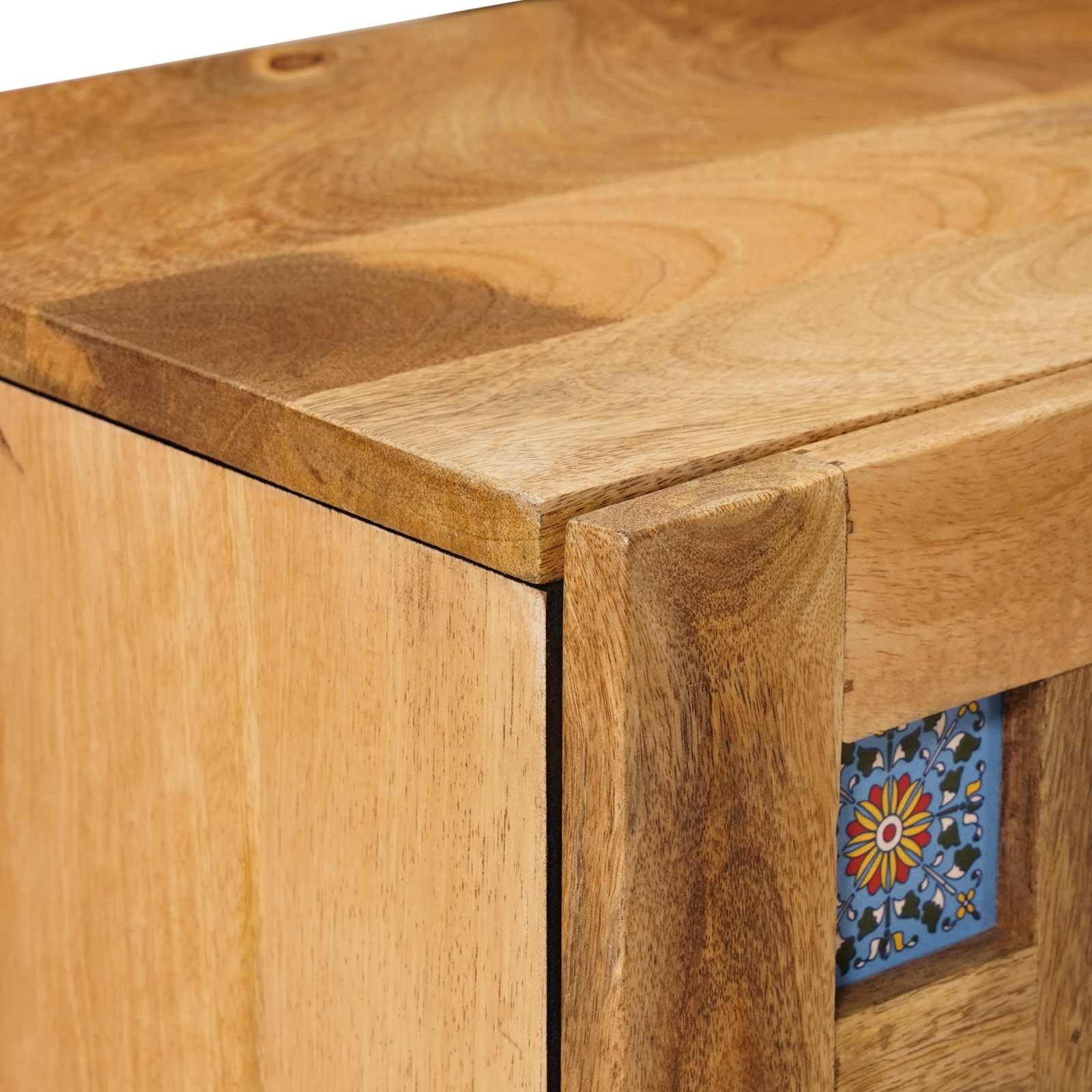 Armadio da Notte 2 pcs Naturale 40 x 33 x 46 cm | homemem39