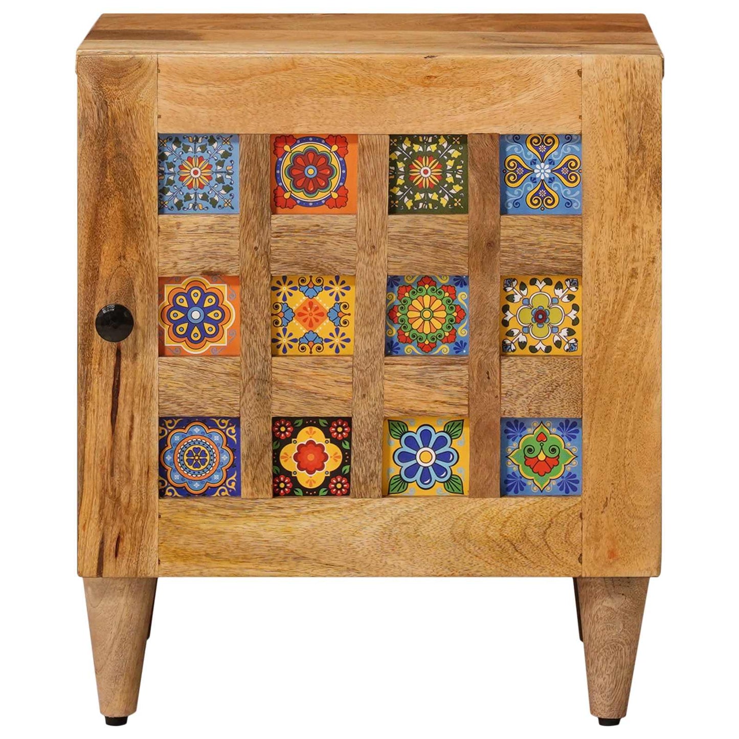 Armadio da Notte 2 pcs Naturale 40 x 33 x 46 cm | homemem39