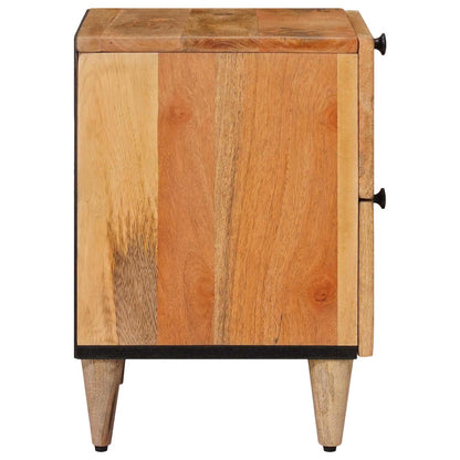 Armadio da Notte con cassetto 2 pcs Naturale 40 x 33 x 46 cm | homemem39