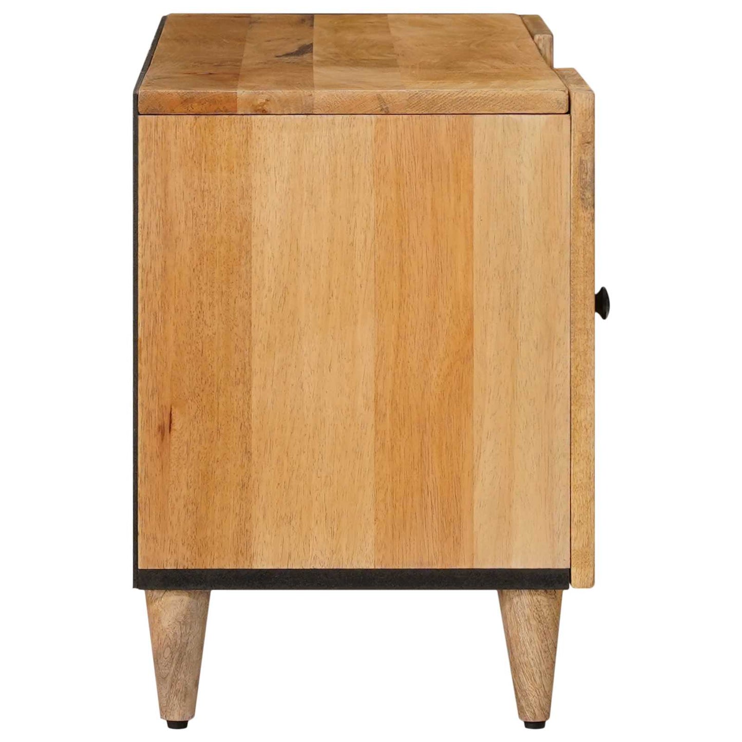 Mobile TV Naturale 105 x 33 x 46 cm Legno di mango massello | homemem39