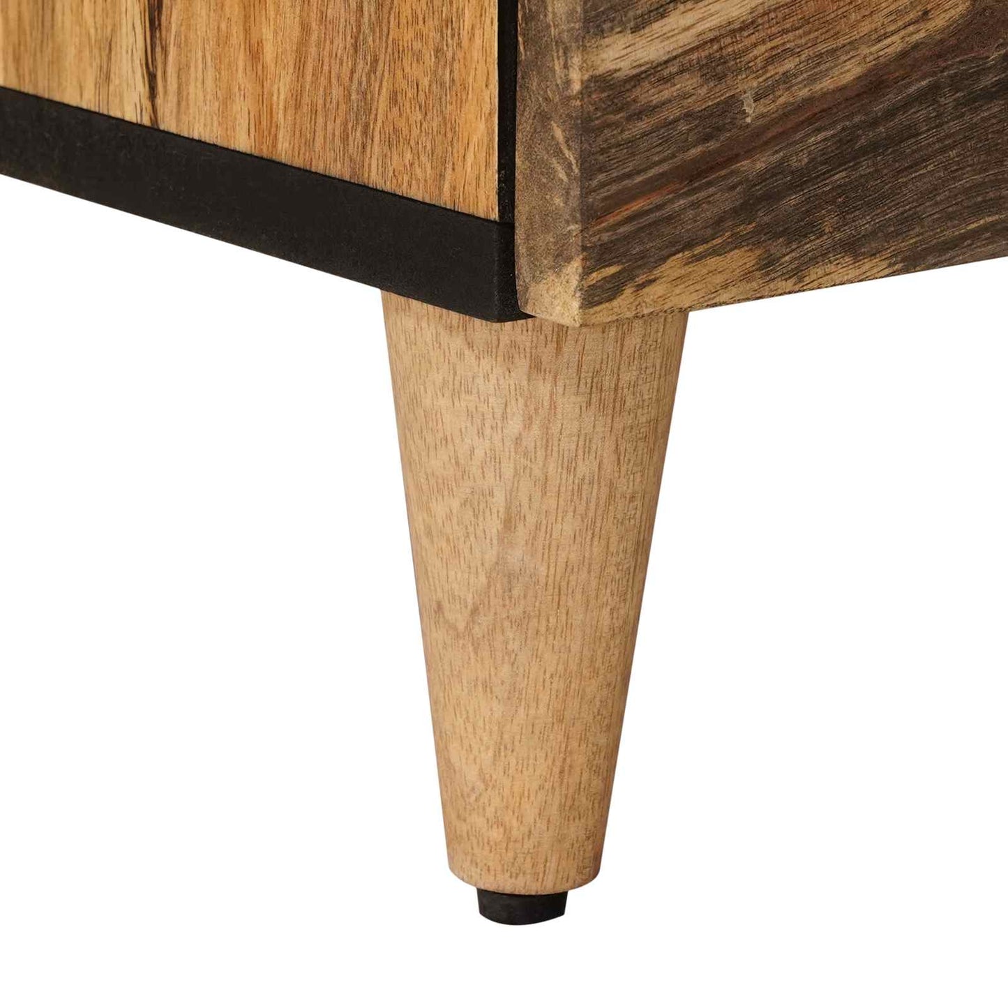 Mobile TV Naturale 70 x 33 x 46 cm Legno di mango massello | homemem39