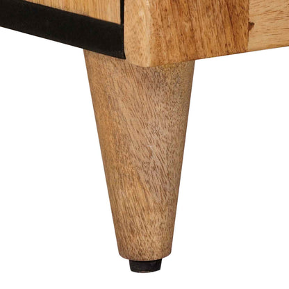 Credenza Naturale 60 x 33 x 75 cm Legno di mango massello | homemem39