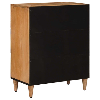 Credenza Naturale 60 x 33 x 75 cm Legno di mango massello | homemem39