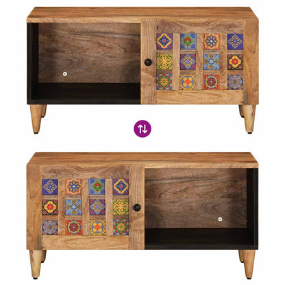 Tavolino da salotto Naturale 80 x 50 x 40 cm | homemem39