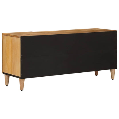 Mobile TV Naturale 105 x 33,5 x 46 cm Legno di mango massello | homemem39