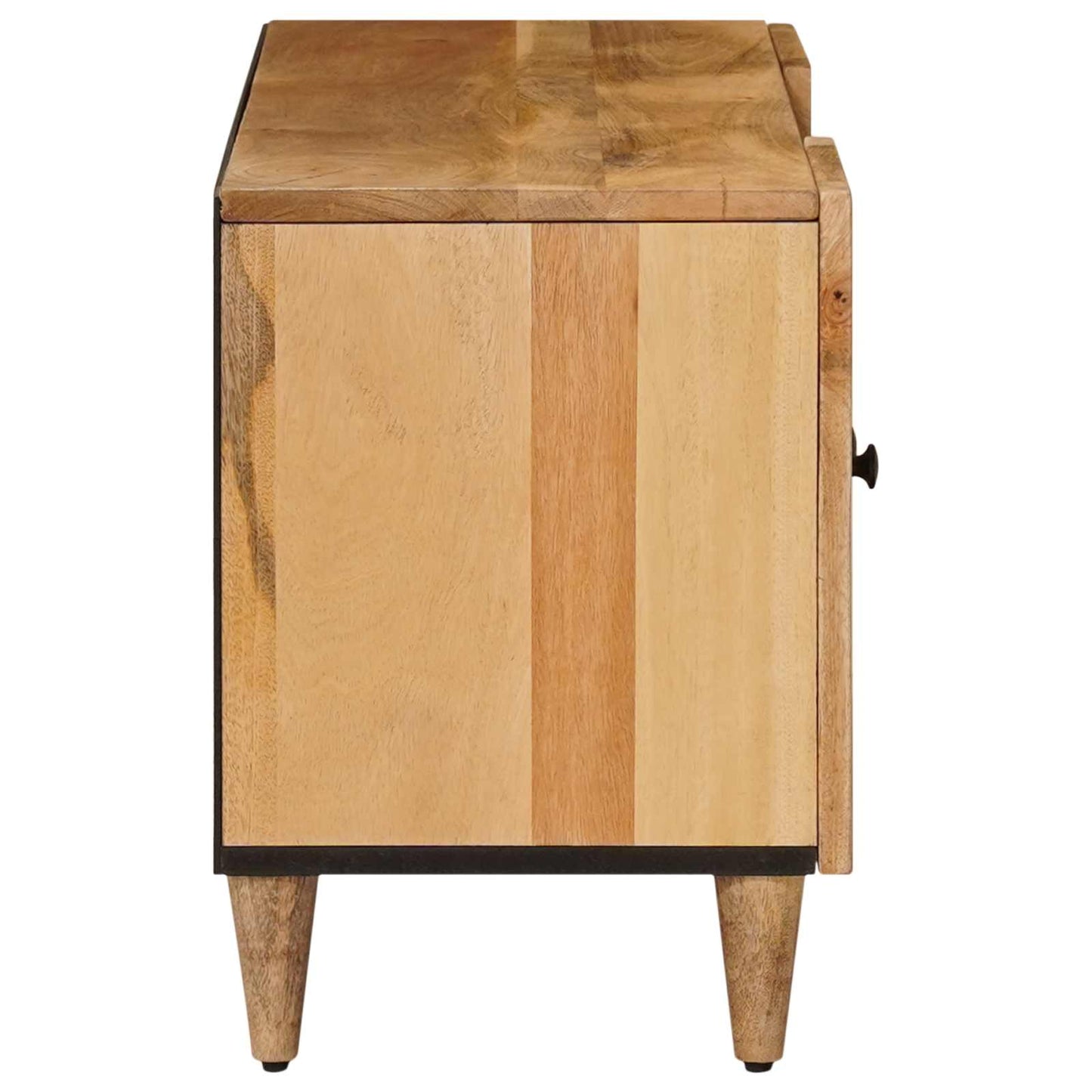 Mobile TV Naturale 105 x 33,5 x 46 cm Legno di mango massello | homemem39