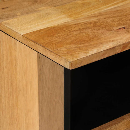 Mobile TV Naturale 100 x 33 x 46 cm Legno di mango massello | homemem39