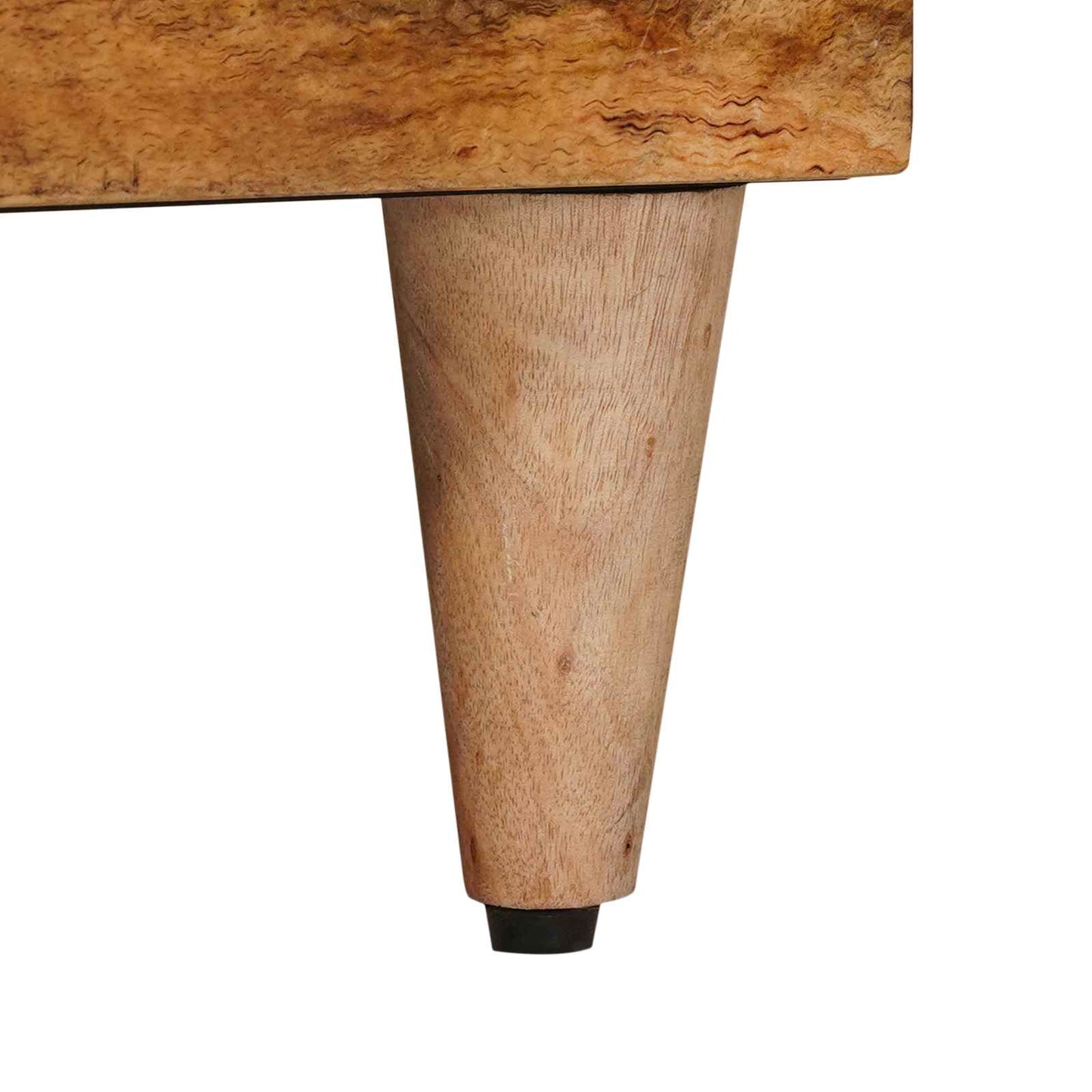 Mobile TV Naturale 100 x 33 x 46 cm Legno di mango massello | homemem39