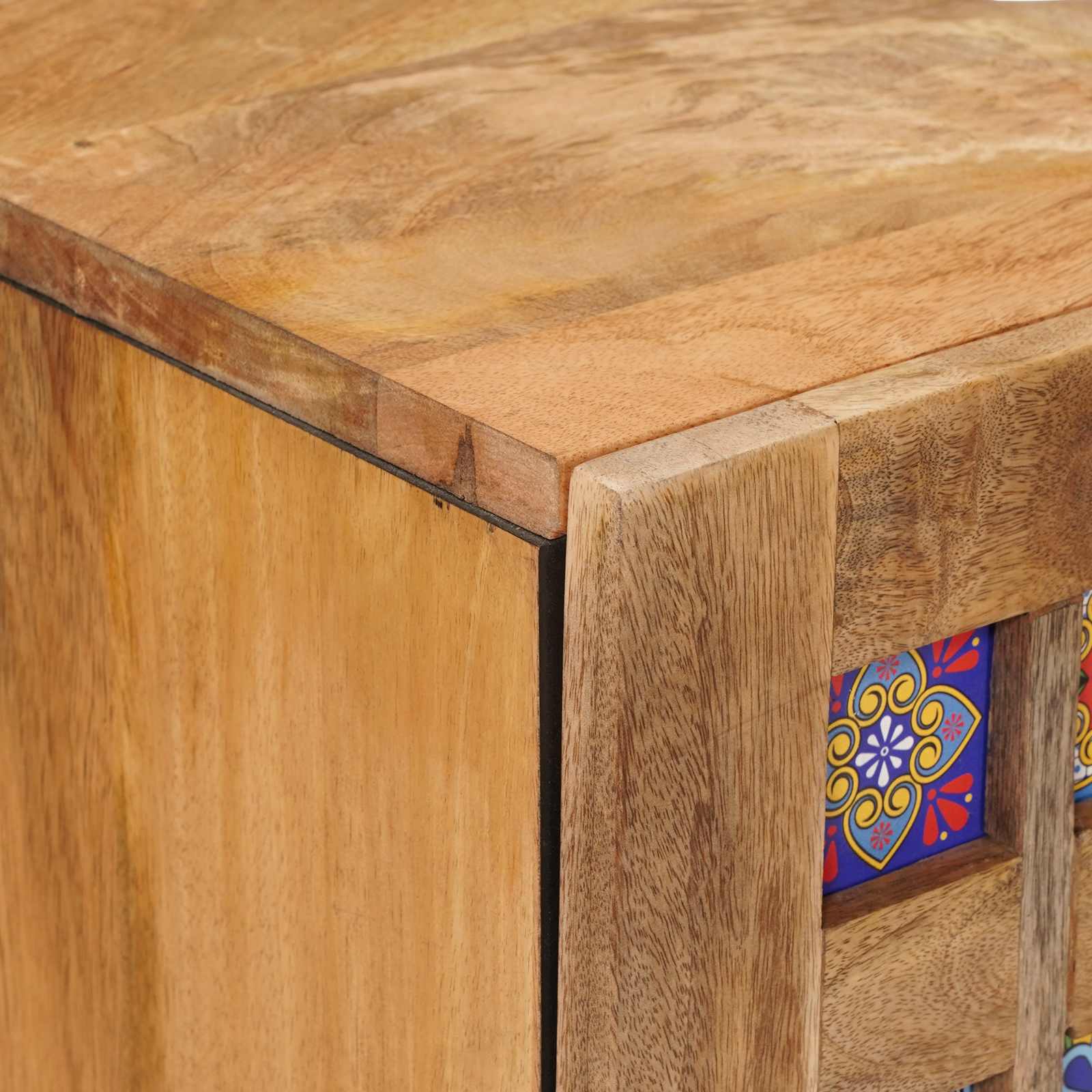 Armadio per Lavabo da Bagno con porta Naturale 62 x 33 x 58 cm | homemem39