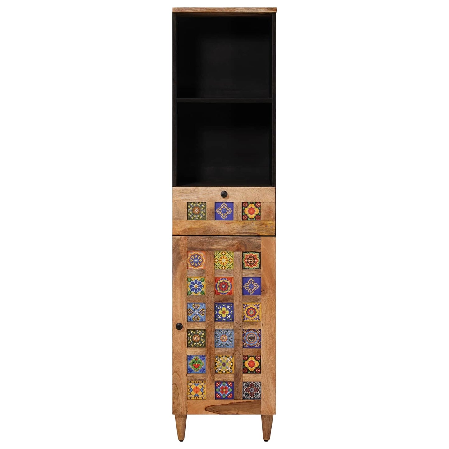 Mobile da Bagno con cassetto Naturale 38 x 33 x 160 cm | homemem39