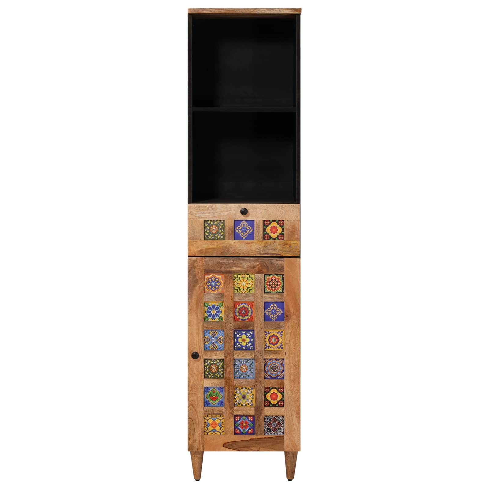 Mobile da Bagno con cassetto Naturale 38 x 33 x 160 cm | homemem39
