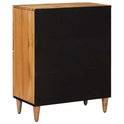 Credenza Naturale 60 x 33 x 75 cm Legno di mango massello | homemem39