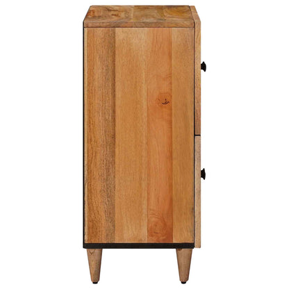Credenza Naturale 60 x 33 x 75 cm Legno di mango massello | homemem39