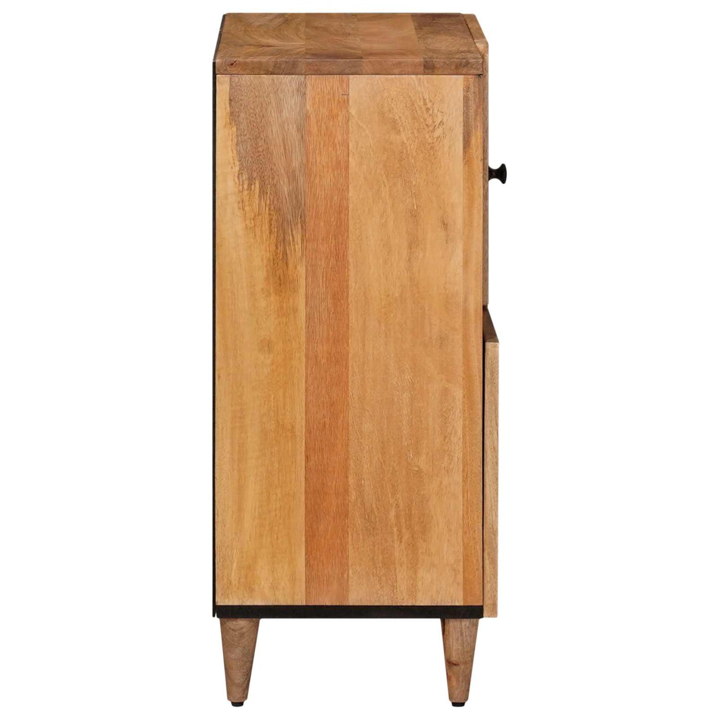 Credenza Naturale 80 x 33 x 75 cm Legno di mango massello | homemem39