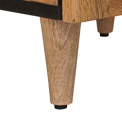 Credenza Naturale 40 x 33 x 110 cm Legno di mango massello | homemem39
