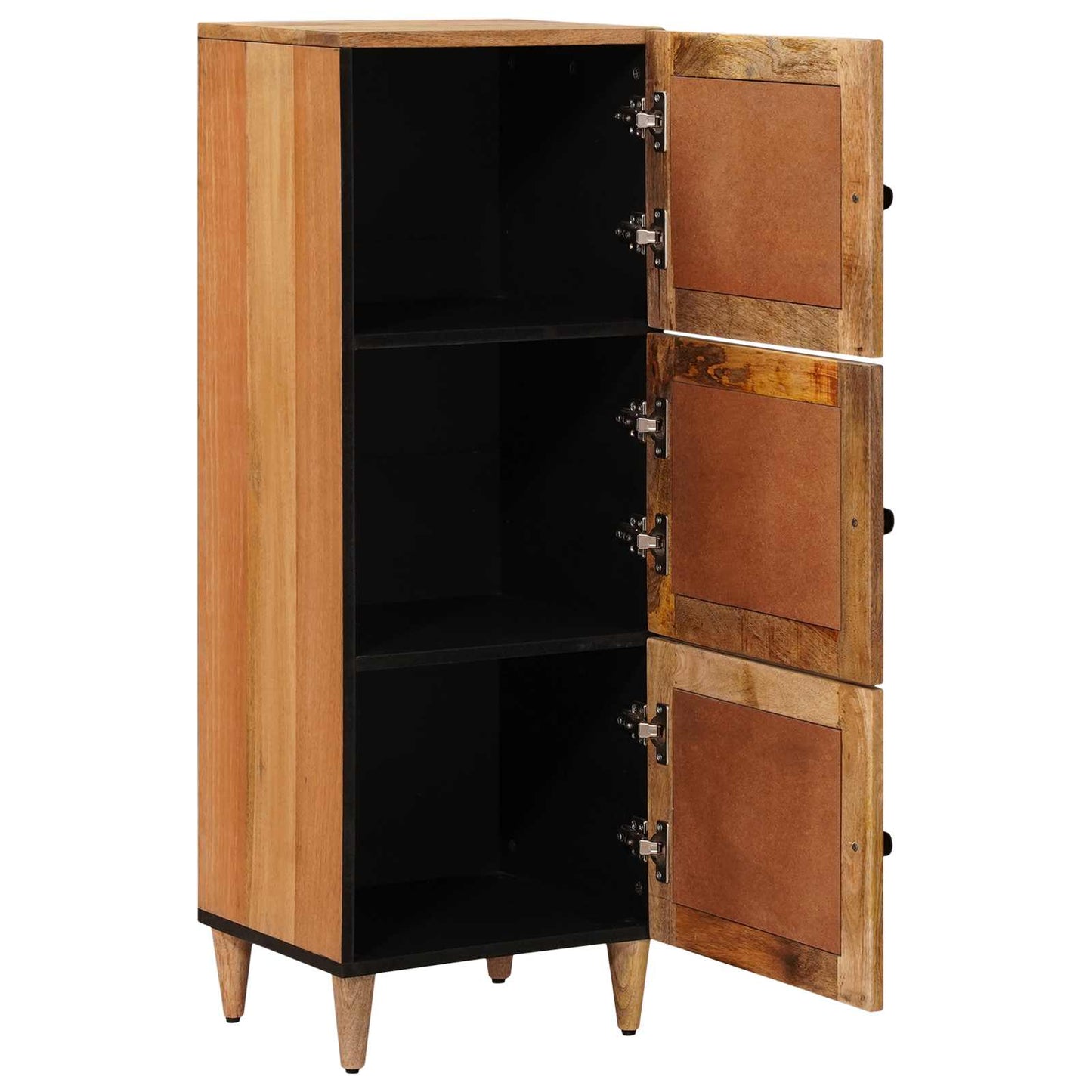 Credenza Naturale 40 x 33 x 110 cm Legno di mango massello | homemem39