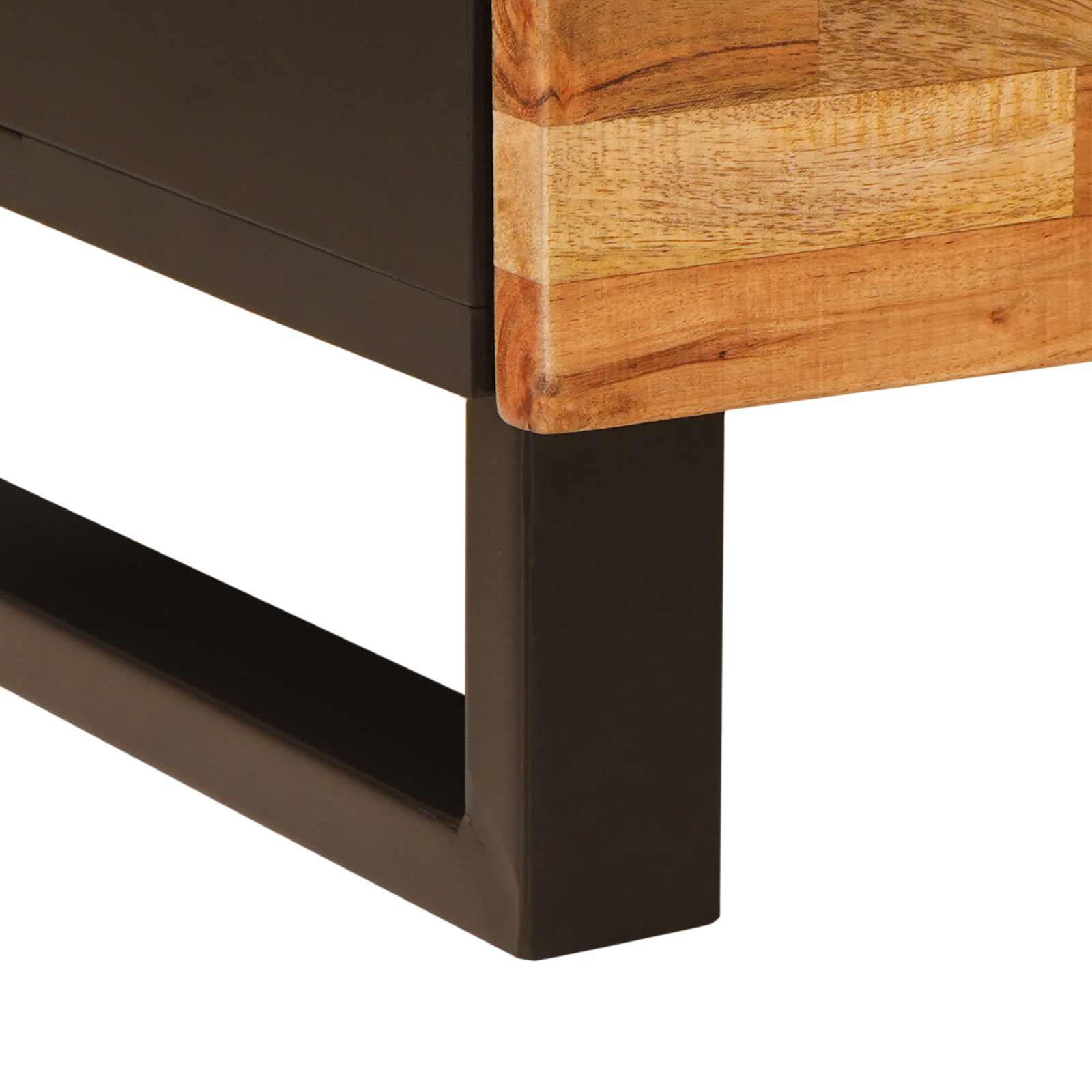 Armadio da Notte con cassetto 2 pcs Marrone 40 x 33 x 46 cm | homemem39