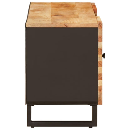 Mobile TV Marrone 105 x 33 x 46 cm Legno di mango massello | homemem39
