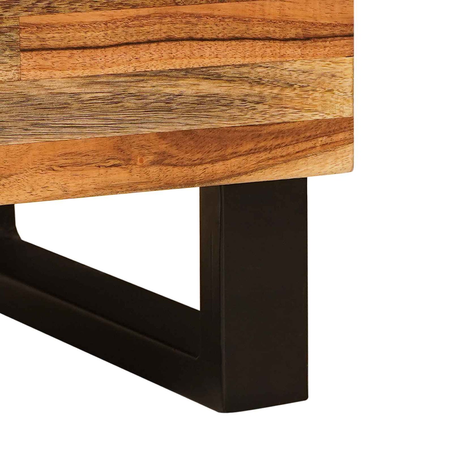 Mobile TV Marrone 70 x 33 x 46 cm Legno di mango massello | homemem39