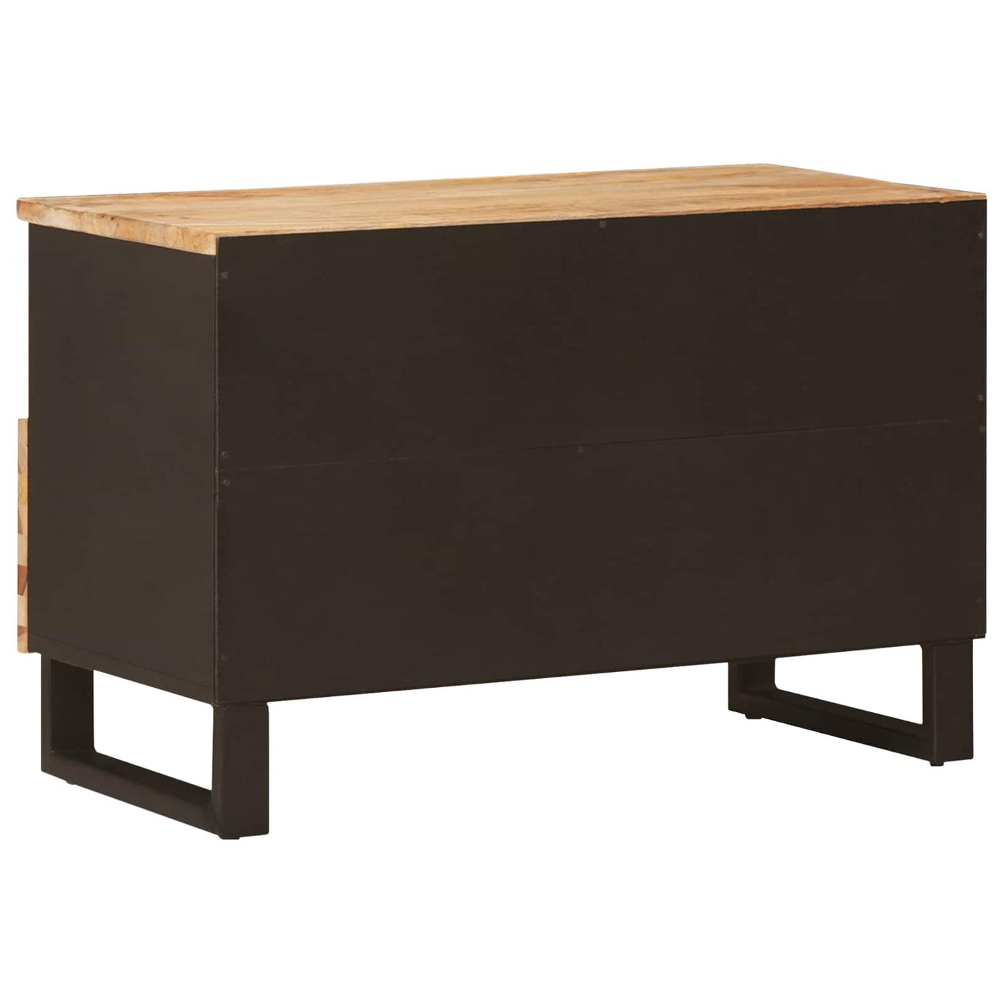 Mobile TV Marrone 70 x 33 x 46 cm Legno di mango massello | homemem39