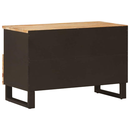 Mobile TV Marrone 70 x 33 x 46 cm Legno di mango massello