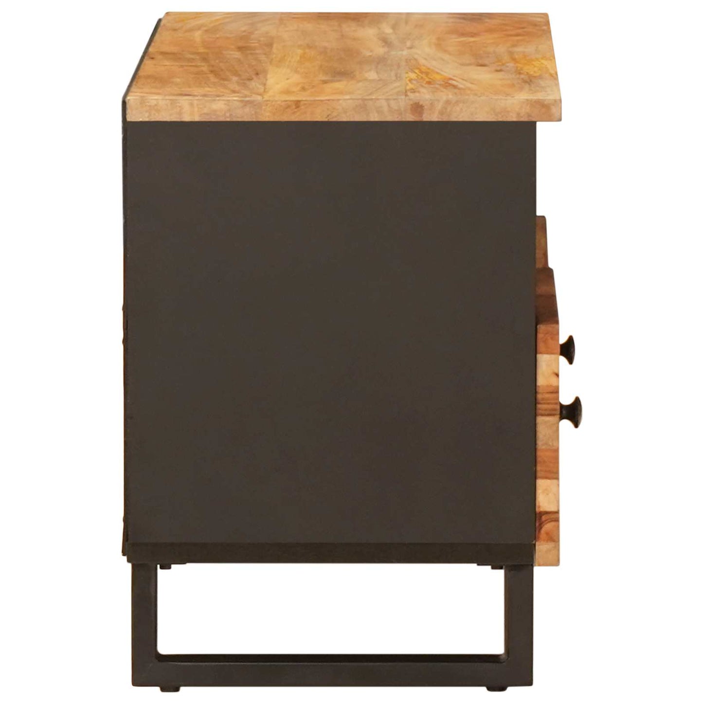 Mobile TV Marrone 70 x 33 x 46 cm Legno di mango massello | homemem39