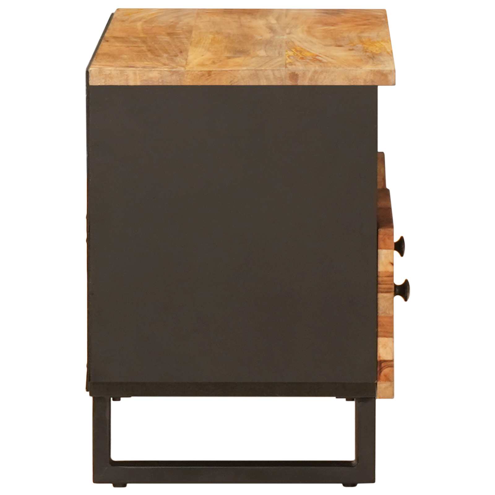 Mobile TV Marrone 70 x 33 x 46 cm Legno di mango massello | homemem39