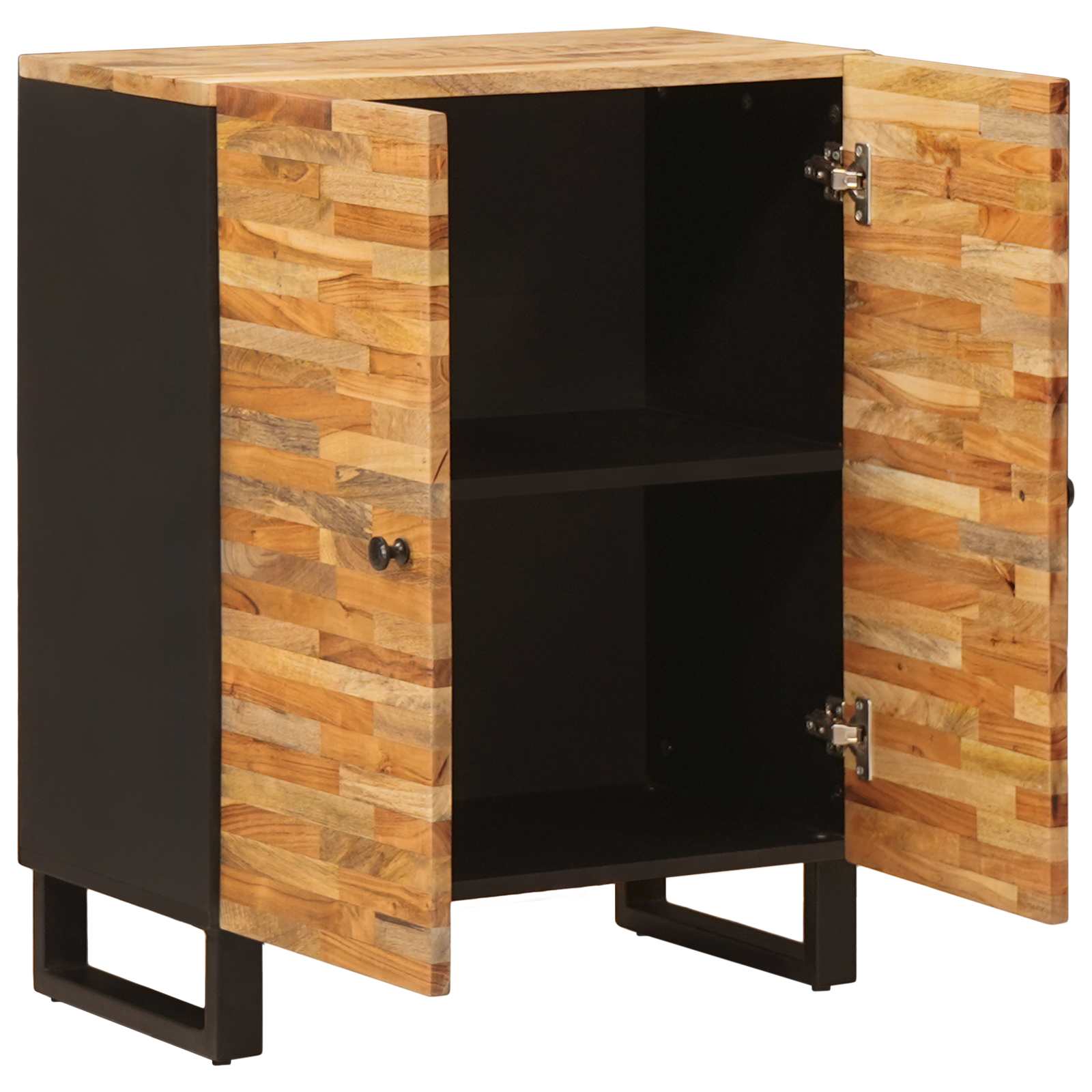 Credenza con Ripostiglio Marrone 60 x 33 x 75 cm | homemem39