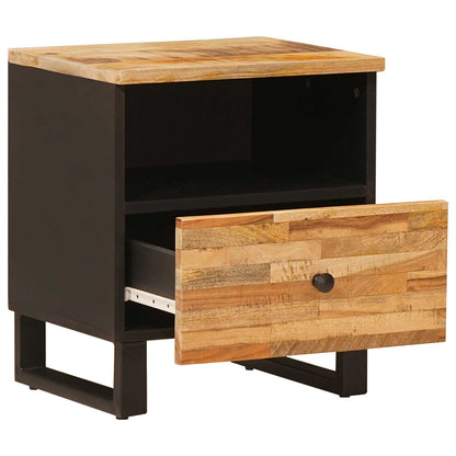 Mobiletto da Letto con cassetto 2 pcs Marrone 40 x 33 x 46 cm | homemem39