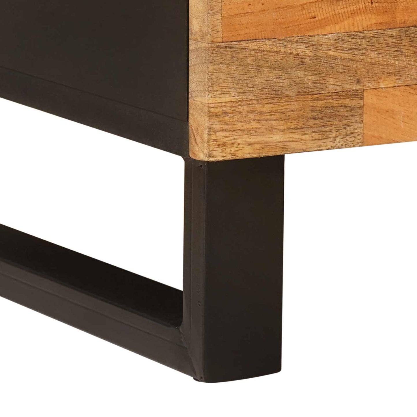 Mobile TV Marrone 105 x 33 x 46 cm Legno di mango massello | homemem39